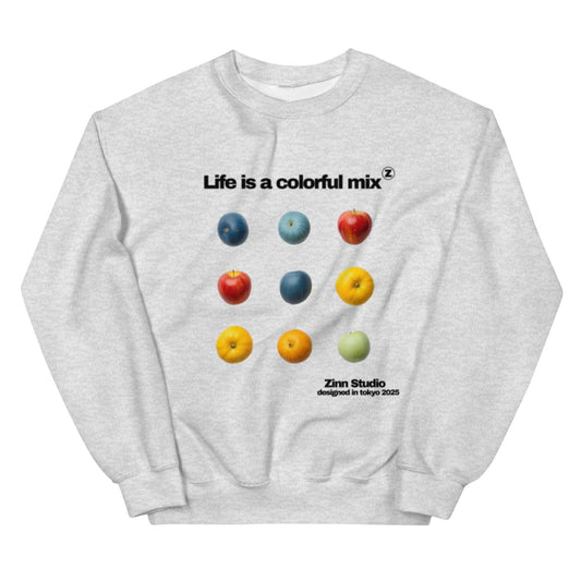 Life is a colorful mix Sweatshirt